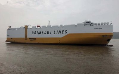 GRIMALDI ORDERS FIVE AMMONIA-READY PCTC VESSELS