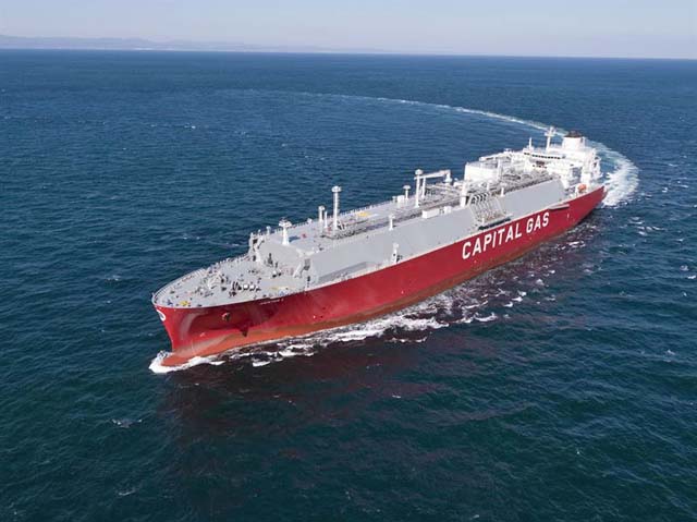 Capital Gas managed LNGC