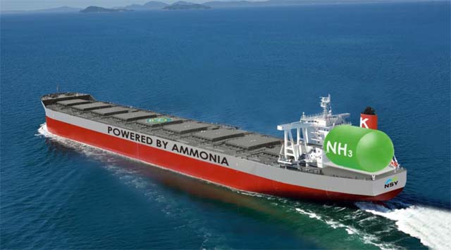 'K' Line ammonia bulk carrier design (K Line)