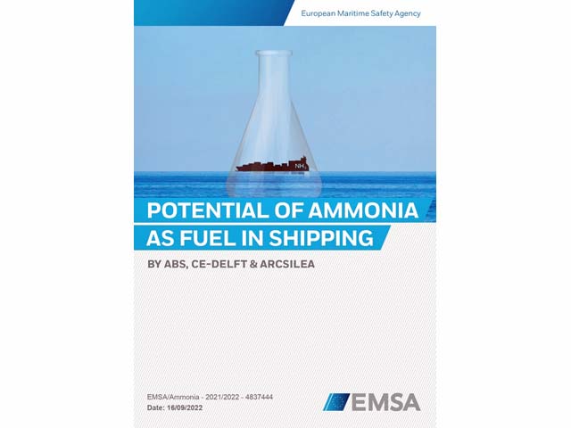 Ammonia in shipping EMSA report