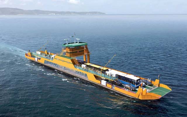 Holland Shipyards electric ferry for Sweden