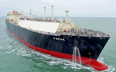 EXXON MOBIL PROVIDES BIOFUEL TO MOL LNG CARRIER