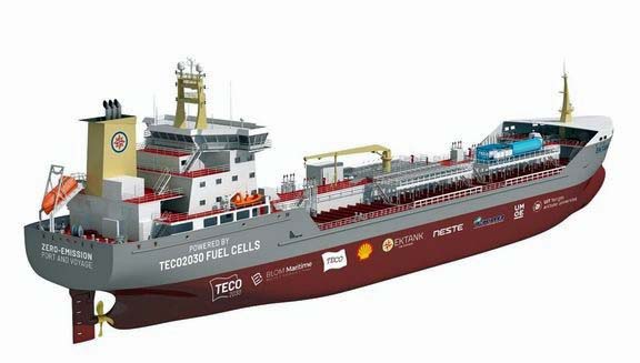 teco-tanker Tanker fuel cell retrofit project