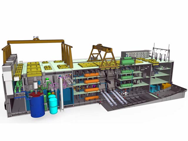 Thorcon nuclear power barge cutaway (Blue Comms)