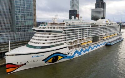 AIDA CRUISE SHIP TAKES ON MORE 100% BIOFUEL