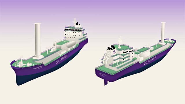 kline-lco2 Northern Lights LCO2 carriers (K Line)