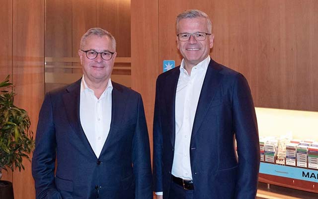 Maersk - old and new CEOs (Maersk)