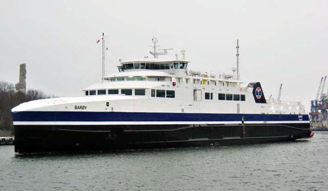 Baroy Ferry (Norwegian Ship Design)