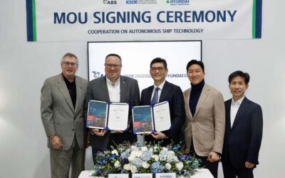 KSOE AND ABS SIGN AUTONOMOUS SHIPPING MoU TO CUT EMISSIONS AND IMPROVE SAFETY