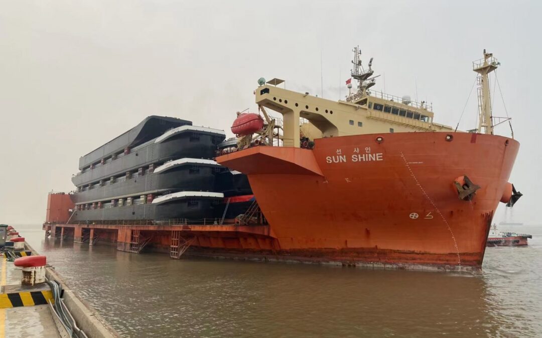 CONCORDIA DAMEN MAKES PROGRESS WITH HYDROGEN-FUELLED INLAND SHIP