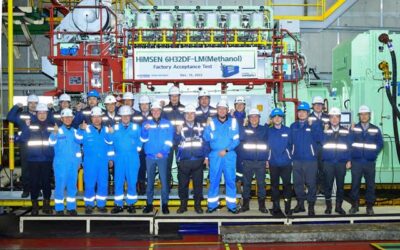 HHI METHANOL ENGINE COMPLETES ACCEPTANCE TEST