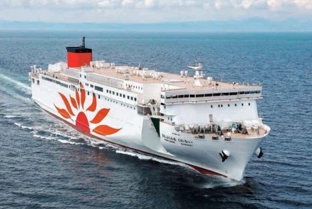 mol-lng Sunflower Kurenai ferry (MOL)