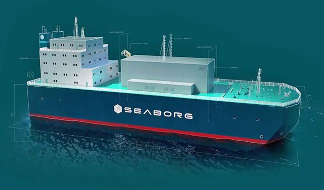 CMSR power barge (Seaborg)