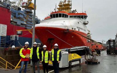 OFFSHORE VESSEL SAVES 29% FUEL AND EMISSIONS ON LONG TRANSIT