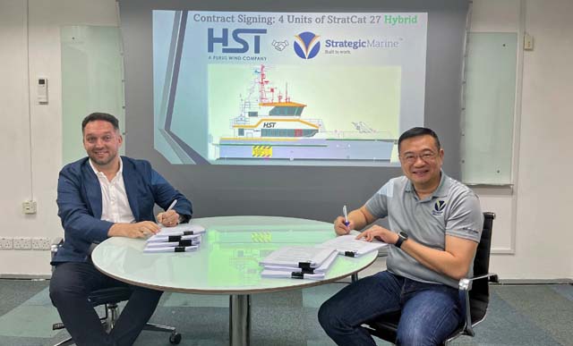 Strategic Marine hybrid CTV signing with HST (Helix PR)
