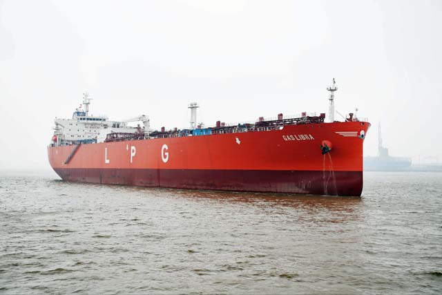 Gas Libra LNG tankerbr (MAN)