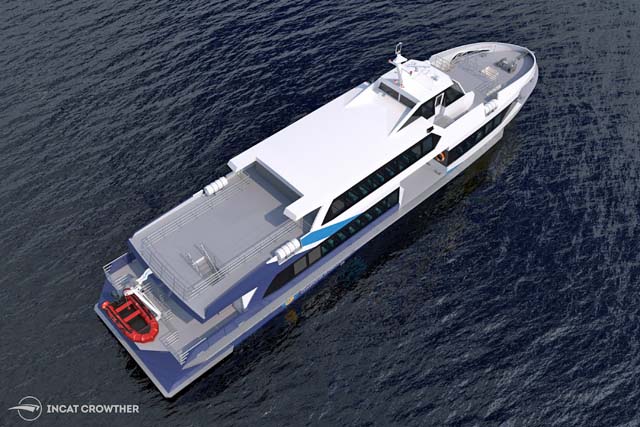 Incat Crowther Liberty Lines hybrid ferry (IC)