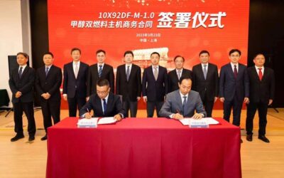 WinGD RECEIVES ORDER FOR COSCO BOXSHIP METHANOL ENGINES