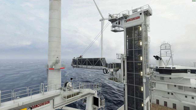 macg-edda Macgregor gangway, Edda Wind (Cargotec)