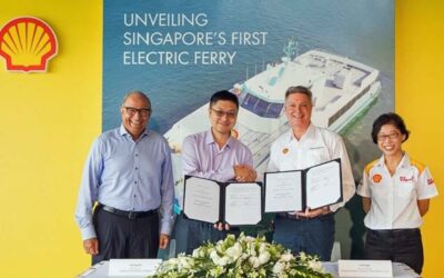 ELECTRIC FERRY LAUNCH KICKS OFF COOPERATION BETWEEN MPA AND SHELL