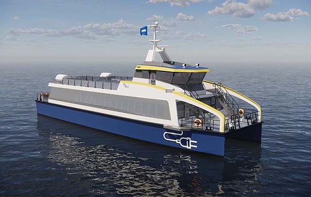 Damen electric ferry (EST Floattech)
