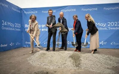 ØRSTED BREAKS GROUND IN GREEN SHIPPING PROJECT