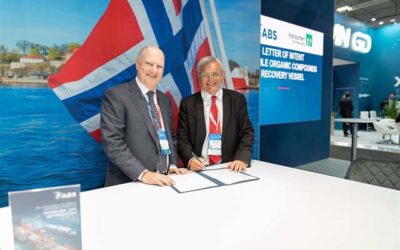 ABS TO HELP DEVELOP VESSEL TO RECOVER VOC EMISSIONS