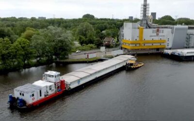 KOTUG AND CARGILL LAUNCH ZERO-EMISSION PUSH TUG AND BARGE