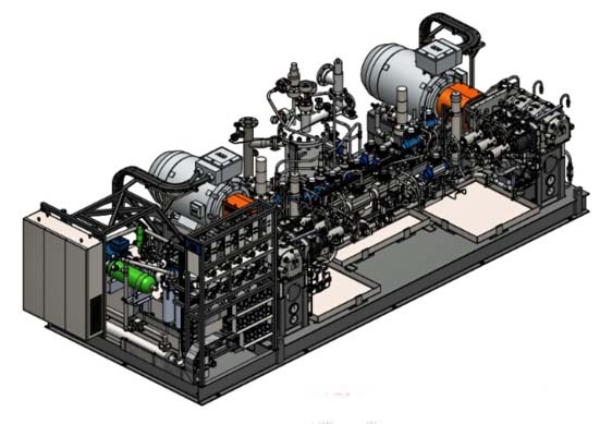 Nikkiso pump & vaporiser (Sea-LNG)