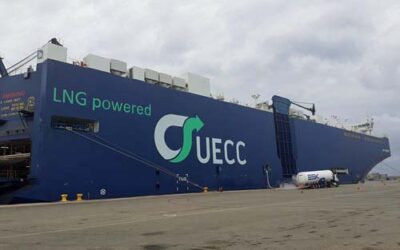 FIRST SPANISH LNG BUNKERING FOR UECC