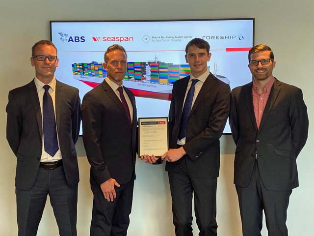 ABS, Foreship, MMCZCS, Seaspan AiP (Foreship/JLA)