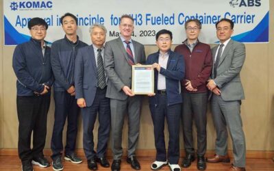 ABS CERTIFICATION FOR AMMONIA-FUELLED SHIP DESIGN