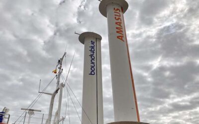 SHIP WITH LARGEST SUCTION SAILS DEPARTS BILBAO