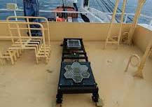 CARISBROOKE VESSEL TESTS SOLAR CELLS