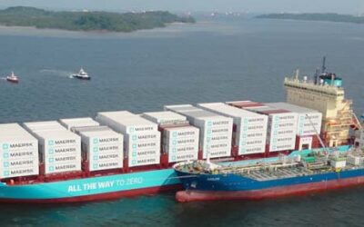 MAERSK’S FIRST GREEN METHANOL BUNKERING CONDUCTED IN SINGAPORE