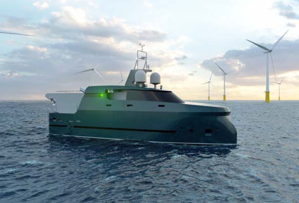 USV autonomous ship (Ostensjo)