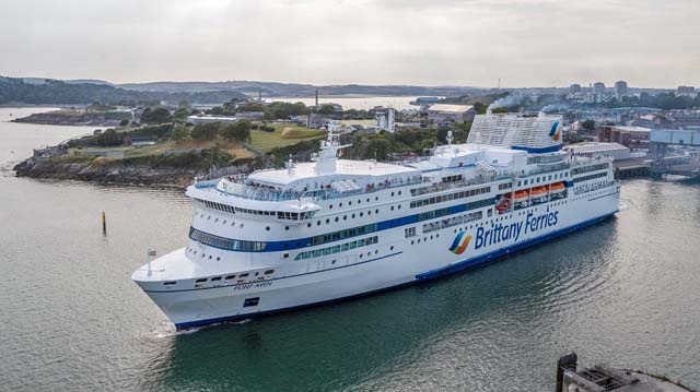 Pont Aven in Plymouth (Brittany Ferries)