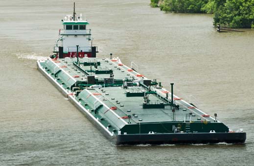 Kirby Inland tank barges (Kirby Corp)