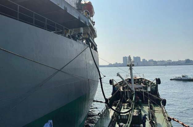 nyk-biofuel Ship to ship biofuel bunkering (NYK)