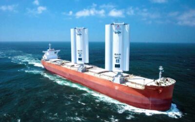 FIRST DUAL WINDWING SHIP STARTS SAILING