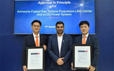 HANWHA TO DEVELOP LNGC WITH AMMONIA-FUELLED GAS TURBINE