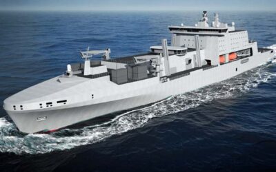 NAVAL SUPPORT SHIP DESIGN AIMS TO CUT CO2 EMISSIONS