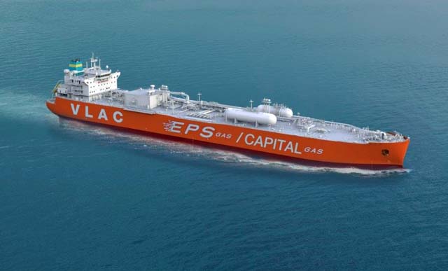 VLAC vessel (Capital Gas)