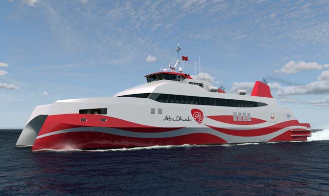 Incat Crowther UAE fast ferry (IC)