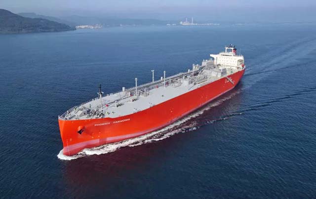 NEW GAS-FUELLED LPG/AMMONIA CARRIER ENTERS SERVICE