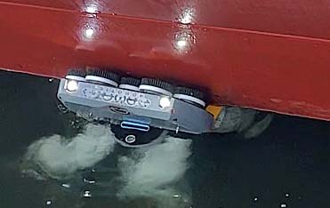 ROBOTIC HULL CLEANING NOW OFFERS UNDERWATER DATA OPTION