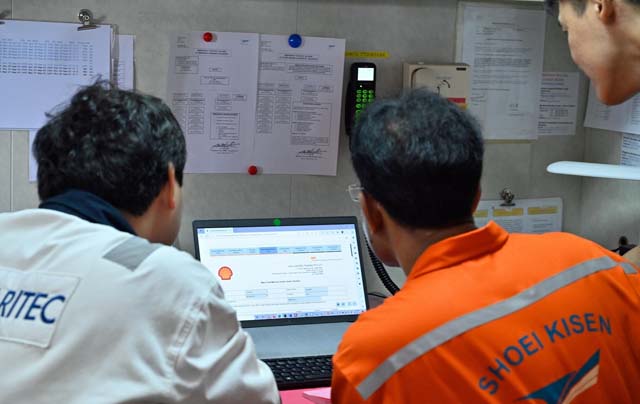 Electronic bunker delivery ONE/Shell (MPA/Helix)