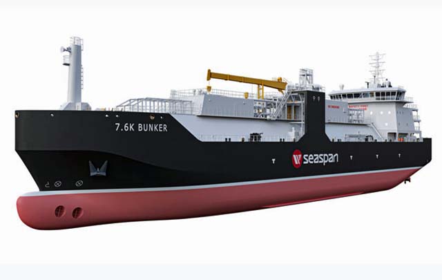 LNG bunker ship (Seaspan)