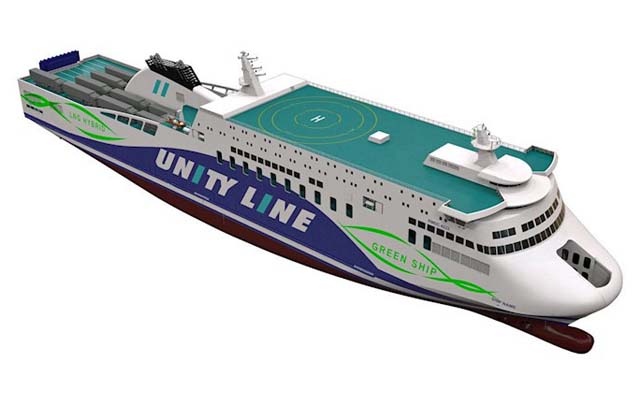 Unity Line hybrid ferry (library/ABB)