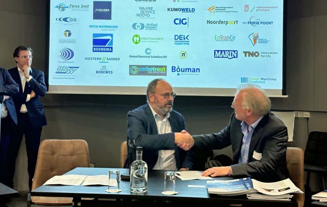 Conoship-Bouman CCS JV signing (Conoship)